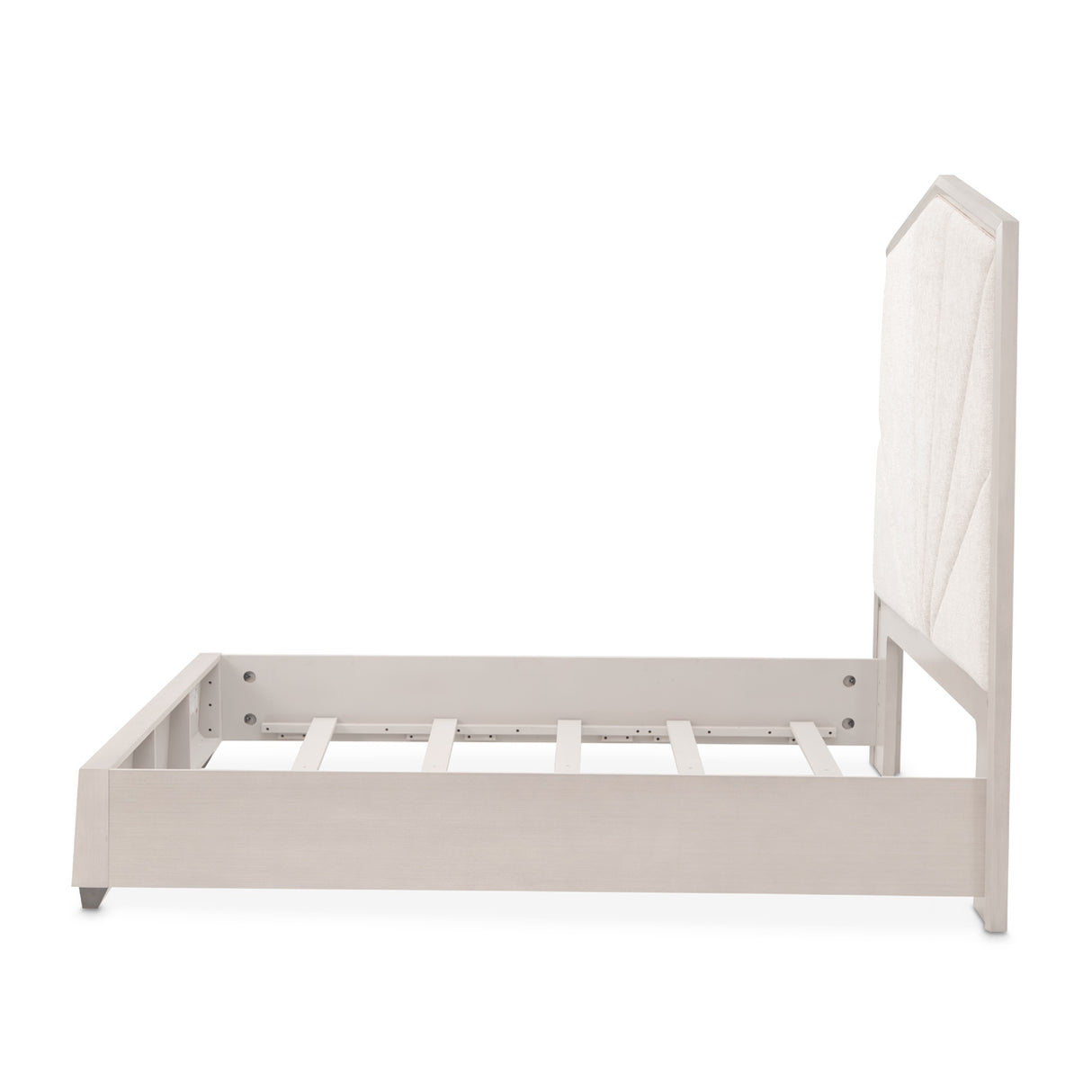 Fantosini Silver Mist Eastern King Panel Bed from Michael Amini - Luna Furniture