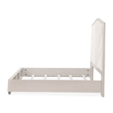 Fantosini Silver Mist Eastern King Panel Bed from Michael Amini - Luna Furniture