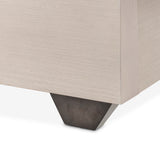 Fantosini Silver Mist Eastern King Panel Bed from Michael Amini - Luna Furniture