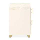 Fantosini Gold Creamy Pearl Nightstand from Michael Amini - Luna Furniture
