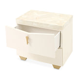 Fantosini Gold Creamy Pearl Nightstand from Michael Amini - Luna Furniture