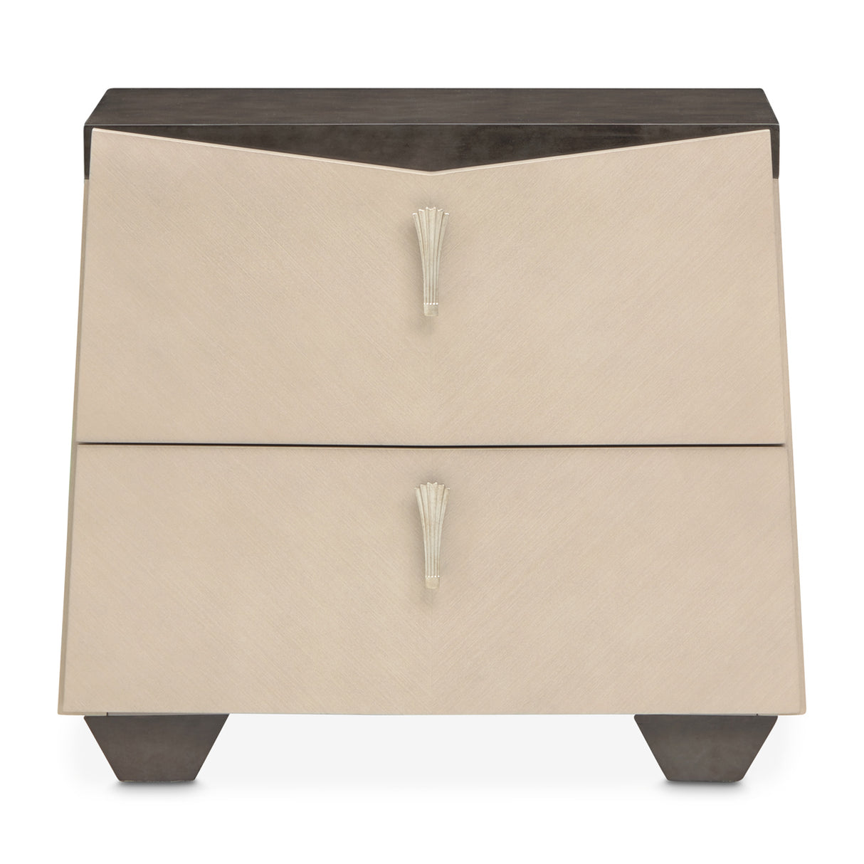 Fantosini Silver Mist Nightstand from Michael Amini - Luna Furniture