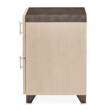 Fantosini Silver Mist Nightstand from Michael Amini - Luna Furniture
