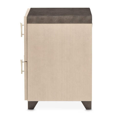 Fantosini Silver Mist Nightstand from Michael Amini - Luna Furniture
