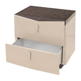 Fantosini Silver Mist Nightstand from Michael Amini - Luna Furniture
