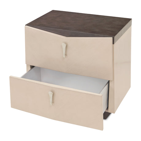 Fantosini Silver Mist Nightstand from Michael Amini - Luna Furniture