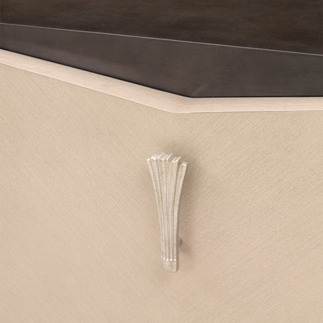 Fantosini Silver Mist Nightstand from Michael Amini - Luna Furniture