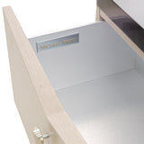 Fantosini Silver Mist Nightstand from Michael Amini - Luna Furniture