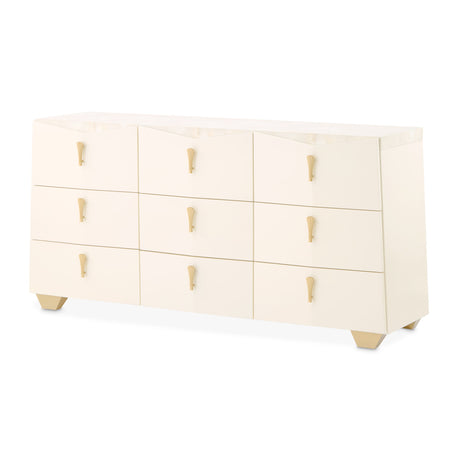 Fantosini Gold Creamy Pearl Dresser from Michael Amini - Luna Furniture