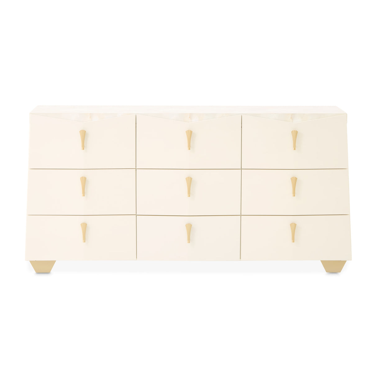 Fantosini Gold Creamy Pearl Dresser from Michael Amini - Luna Furniture