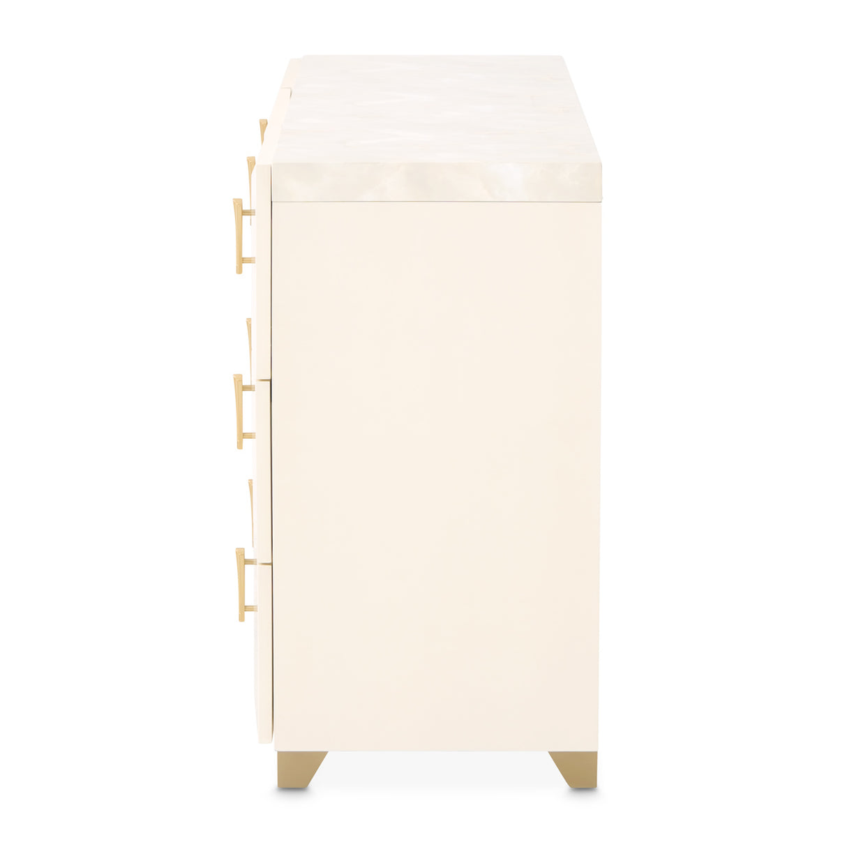 Fantosini Gold Creamy Pearl Dresser from Michael Amini - Luna Furniture