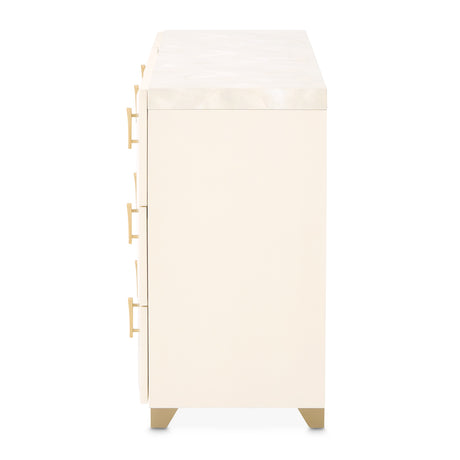 Fantosini Gold Creamy Pearl Dresser from Michael Amini - Luna Furniture