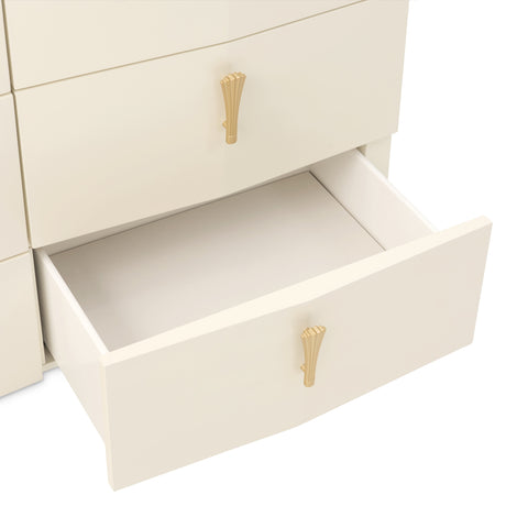 Fantosini Gold Creamy Pearl Dresser from Michael Amini - Luna Furniture