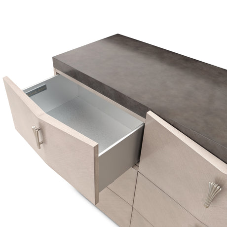 Fantosini Silver Mist Dresser from Michael Amini - Luna Furniture