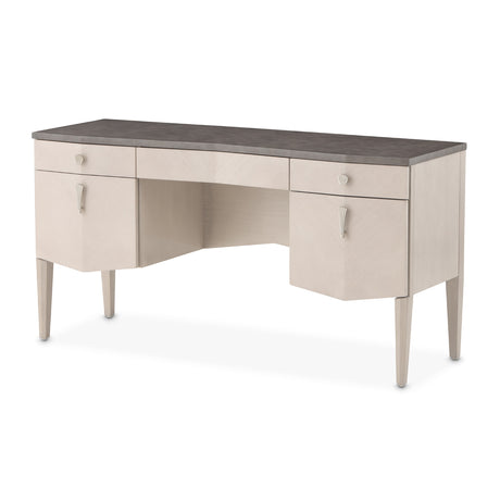 Fantosini Silver Mist Vanity Desk from Michael Amini - Luna Furniture