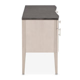 Fantosini Silver Mist Vanity Desk from Michael Amini - Luna Furniture