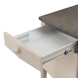 Fantosini Silver Mist Vanity Desk from Michael Amini - Luna Furniture