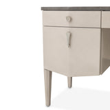 Fantosini Silver Mist Vanity Desk from Michael Amini - Luna Furniture