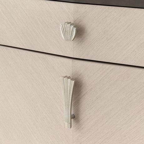 Fantosini Silver Mist Vanity Desk from Michael Amini - Luna Furniture