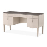Fantosini Silver Mist Vanity Desk from Michael Amini - Luna Furniture