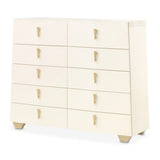 Fantosini Gold Creamy Pearl 10-drawer Chest from Michael Amini - Luna Furniture