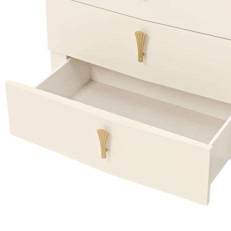 Fantosini Gold Creamy Pearl 10-drawer Chest from Michael Amini - Luna Furniture