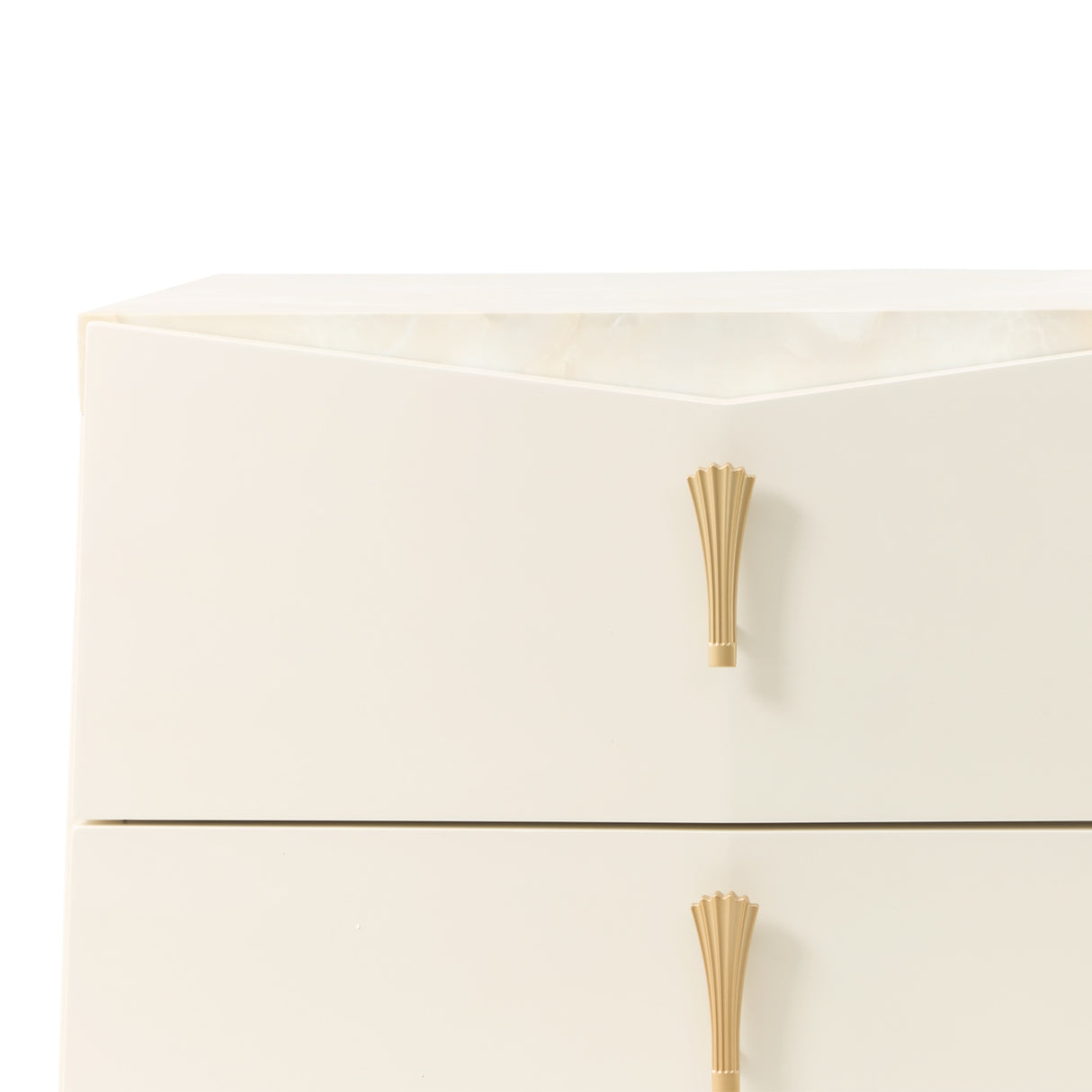 Fantosini Gold Creamy Pearl 10-drawer Chest from Michael Amini - Luna Furniture