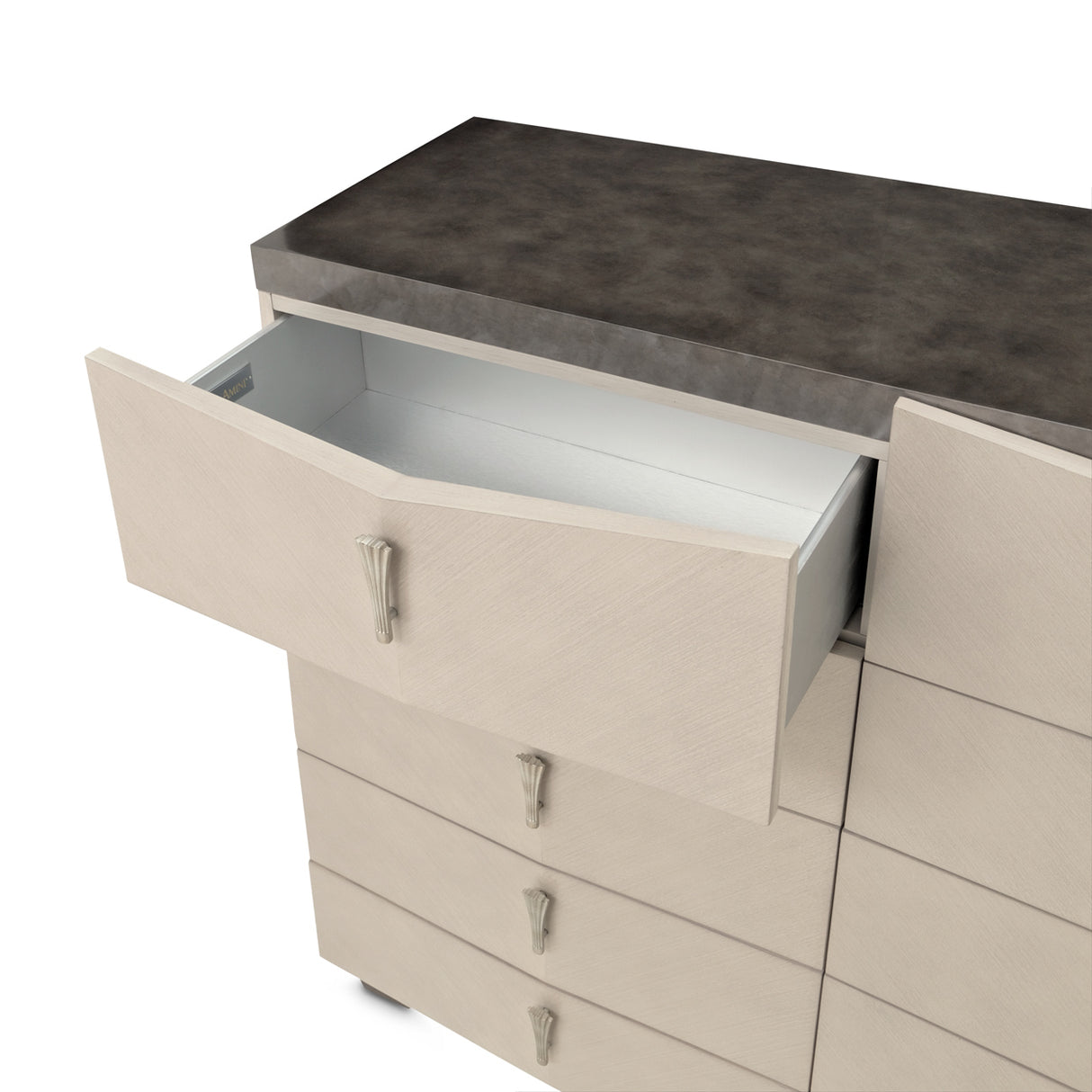 Fantosini Silver Mist Mule Chest from Michael Amini - Luna Furniture