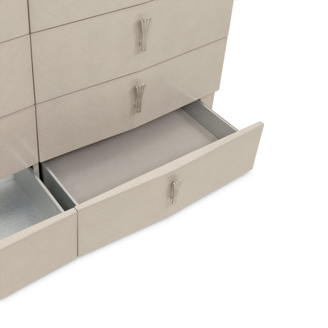 Fantosini Silver Mist Mule Chest from Michael Amini - Luna Furniture