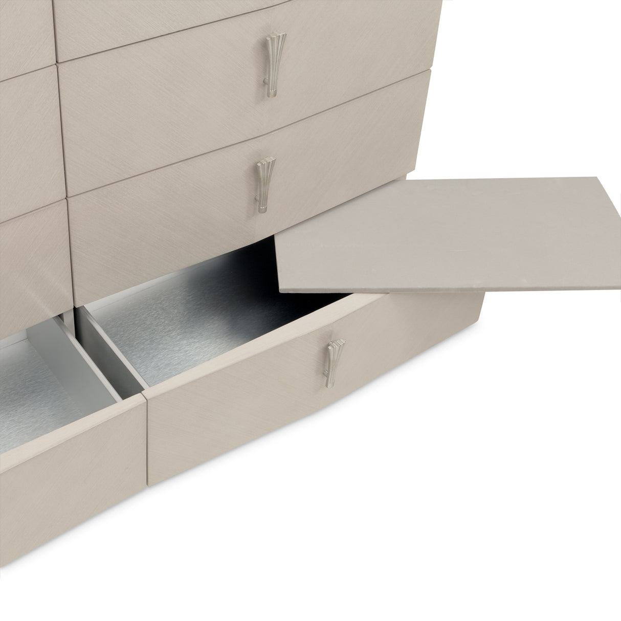 Fantosini Silver Mist Mule Chest from Michael Amini - Luna Furniture