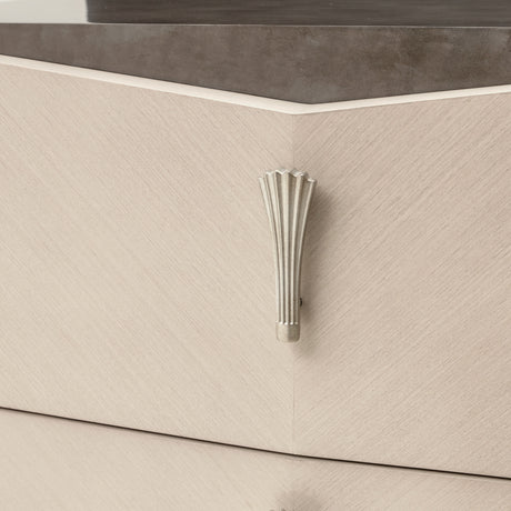 Fantosini Silver Mist Mule Chest from Michael Amini - Luna Furniture