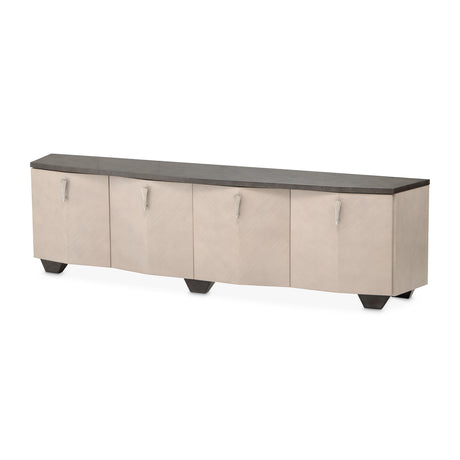 Fantosini Silver Mist Media Cabinet from Michael Amini - Luna Furniture