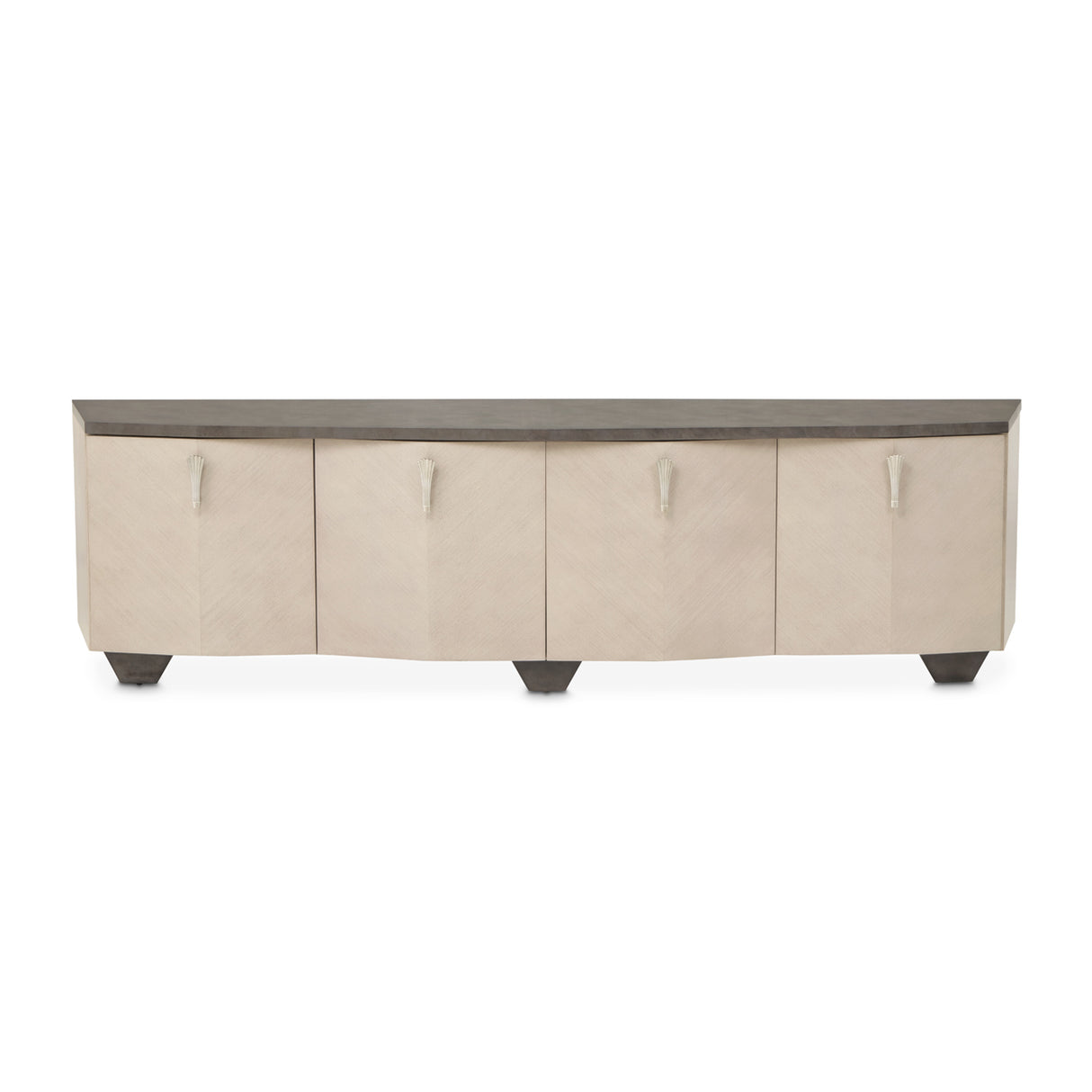 Fantosini Silver Mist Media Cabinet from Michael Amini - Luna Furniture