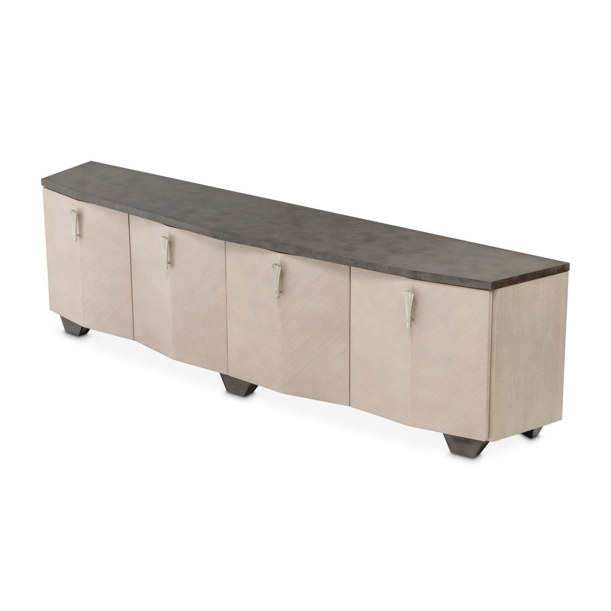 Fantosini Silver Mist Media Cabinet from Michael Amini - Luna Furniture