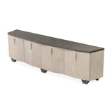 Fantosini Silver Mist Media Cabinet from Michael Amini - Luna Furniture