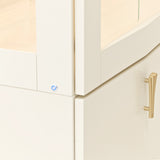 Fantosini Gold Creamy Pearl Display Cabinet from Michael Amini - Luna Furniture