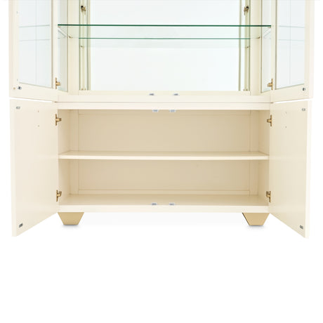 Fantosini Gold Creamy Pearl Display Cabinet from Michael Amini - Luna Furniture