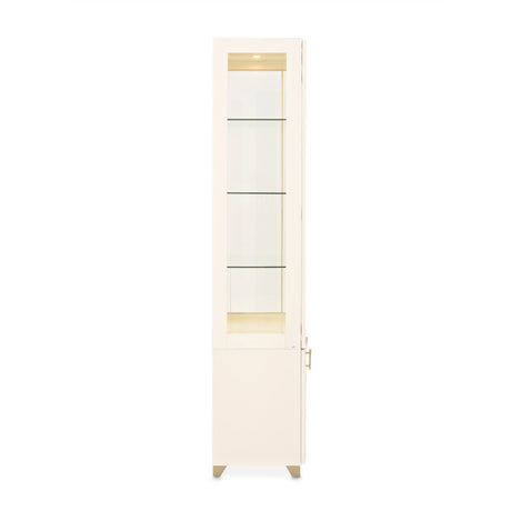 Fantosini Gold Creamy Pearl Display Cabinet from Michael Amini - Luna Furniture