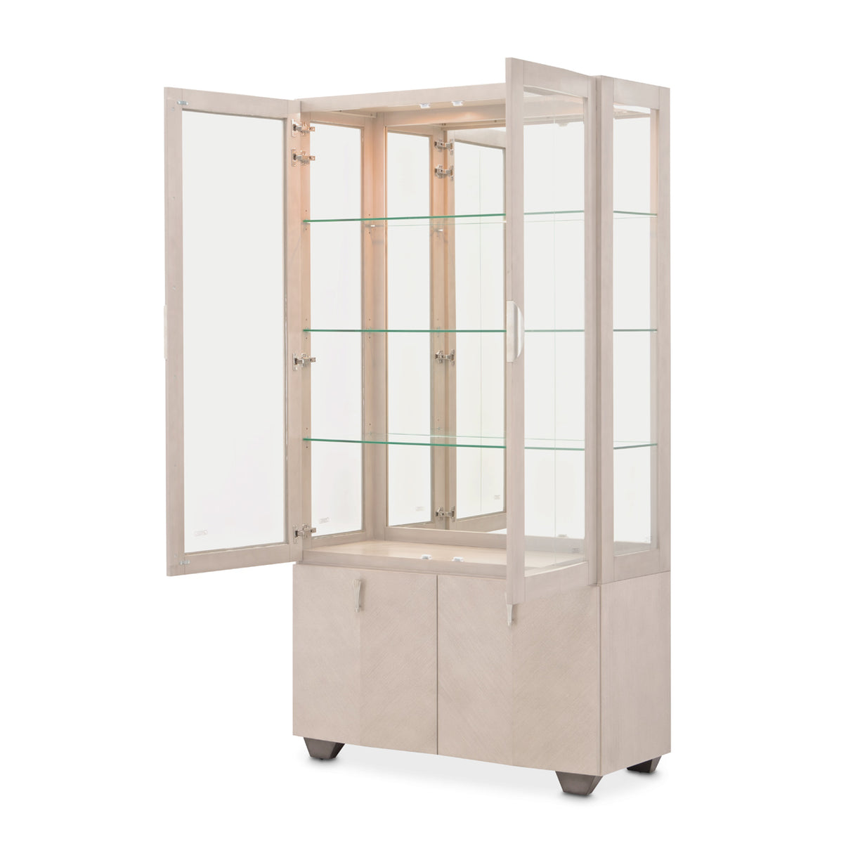 Fantosini Silver Mist Display Cabinet from Michael Amini - Luna Furniture