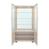 Fantosini Silver Mist Display Cabinet from Michael Amini - Luna Furniture