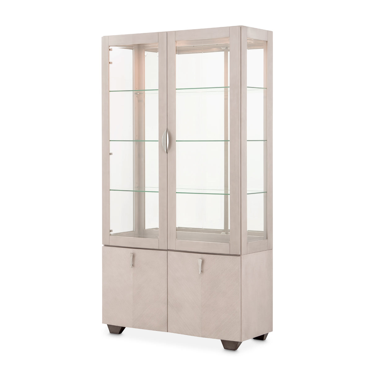 Fantosini Silver Mist Display Cabinet from Michael Amini - Luna Furniture