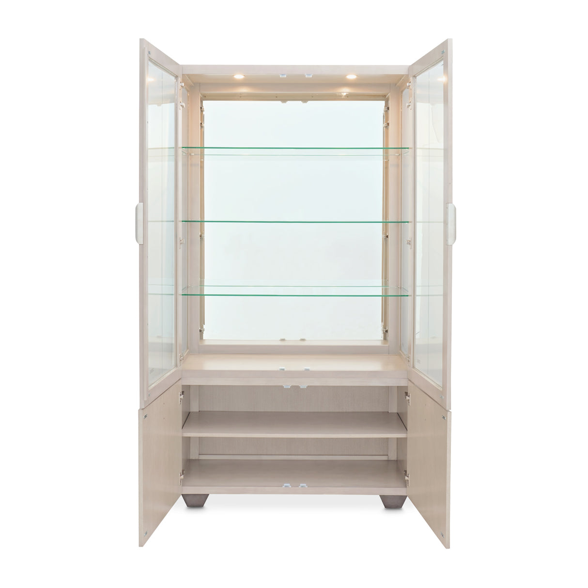 Fantosini Silver Mist Display Cabinet from Michael Amini - Luna Furniture