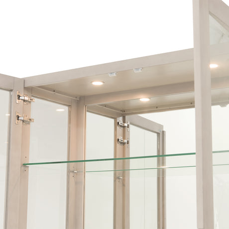 Fantosini Silver Mist Display Cabinet from Michael Amini - Luna Furniture