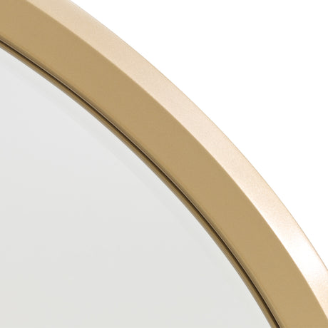 Fantosini Gold Gold Leaf Wall Mirror from Michael Amini - Luna Furniture