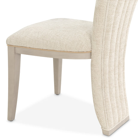 Fantosini Silver Mist Vanity Chair from Michael Amini - Luna Furniture