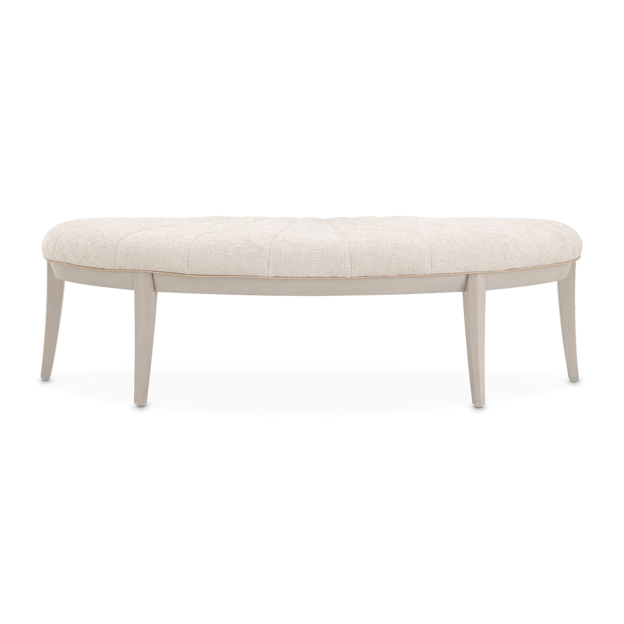 Fantosini Silver Mist Bed Bench from Michael Amini - Luna Furniture
