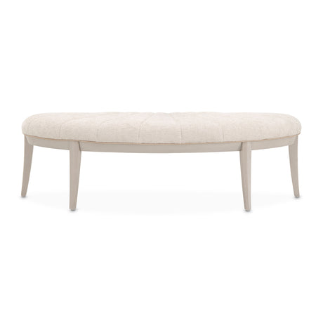Fantosini Silver Mist Bed Bench from Michael Amini - Luna Furniture
