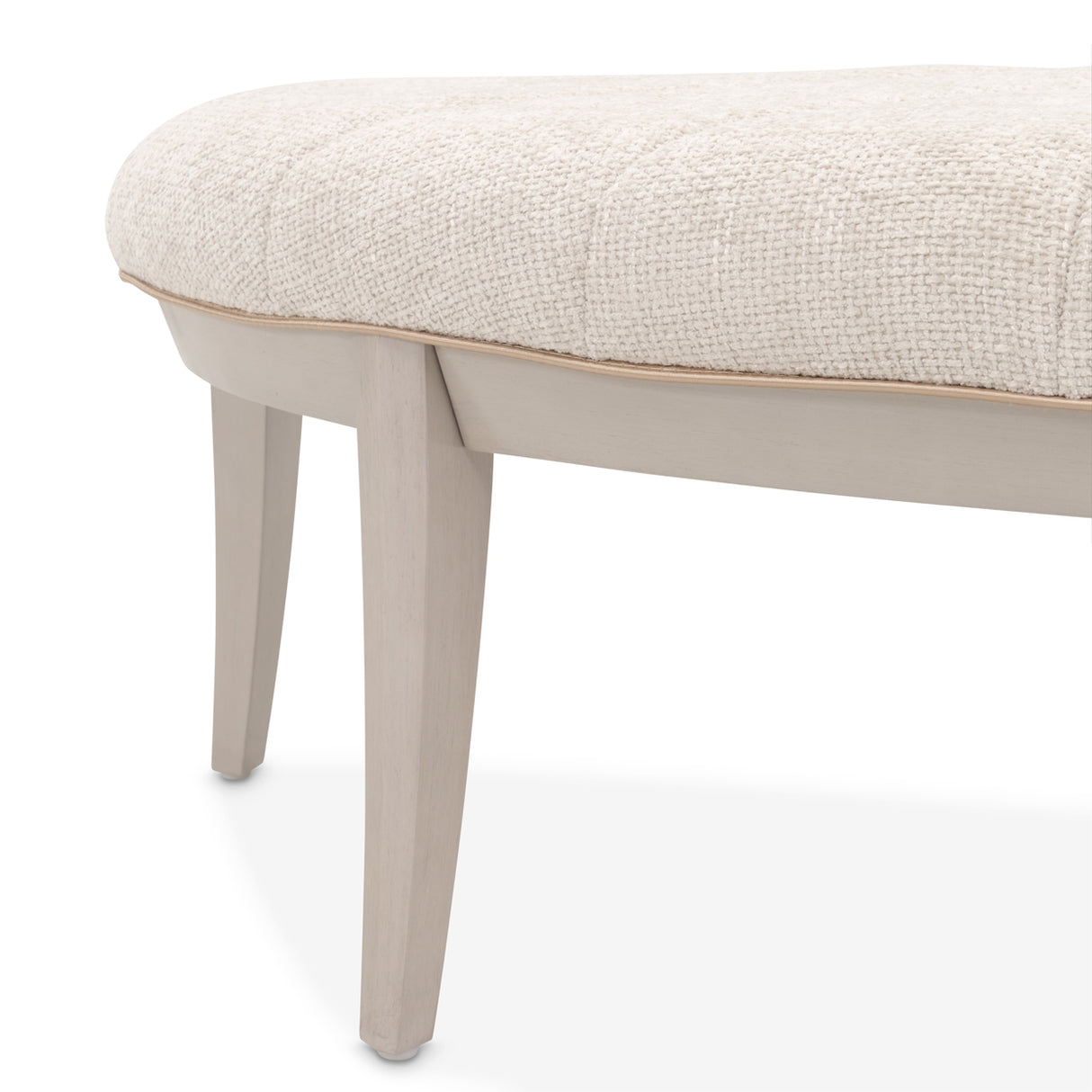 Fantosini Silver Mist Bed Bench from Michael Amini - Luna Furniture