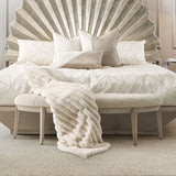 Fantosini Silver Mist Bed Bench from Michael Amini - Luna Furniture