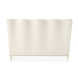 La Terrazza Creamy Pearl Upholstered Bed from Michael Amini - Luna Furniture